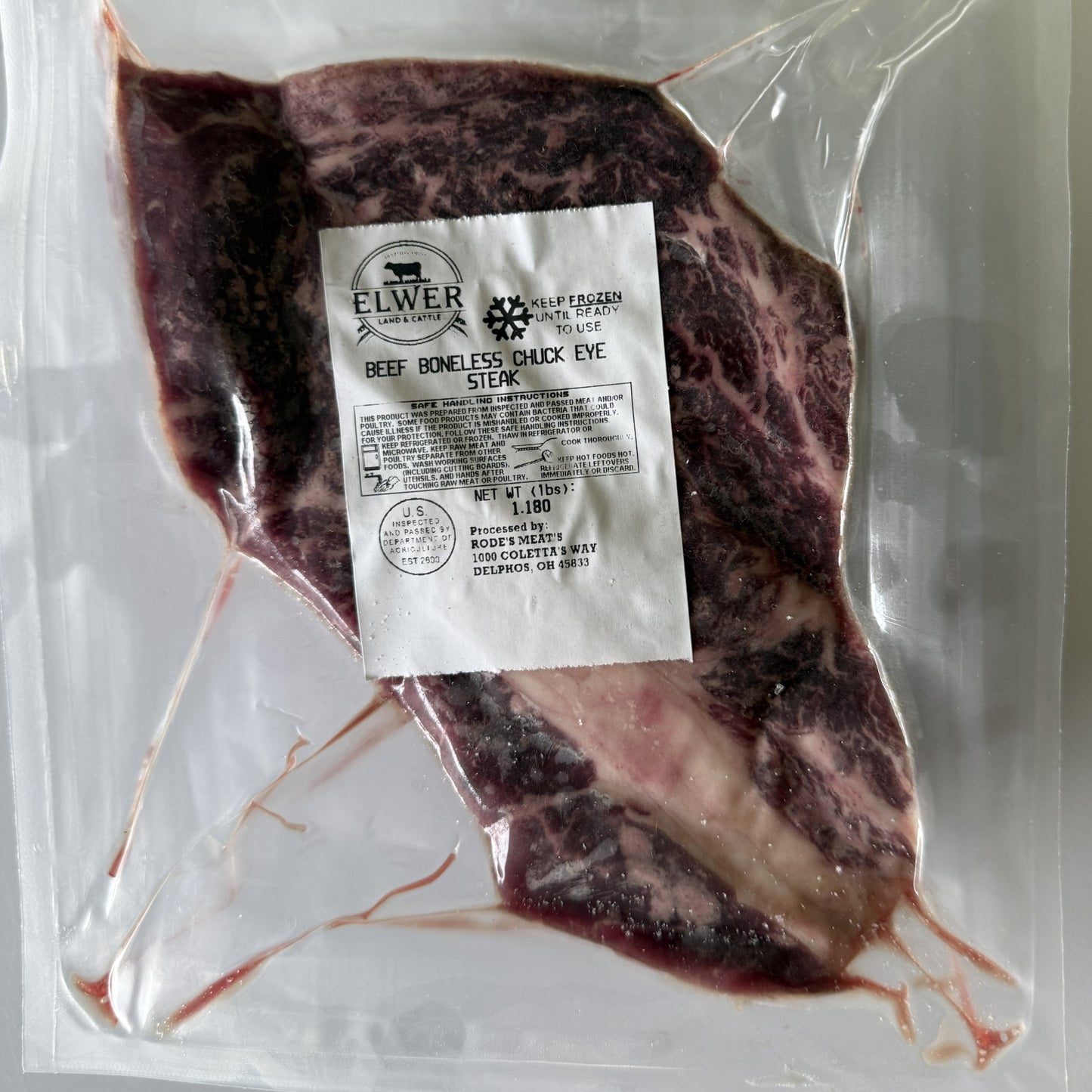 Chuck Eye Steaks