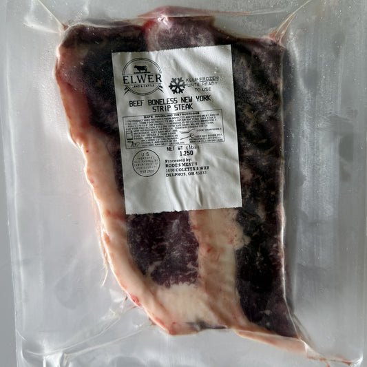New York Strip Steaks