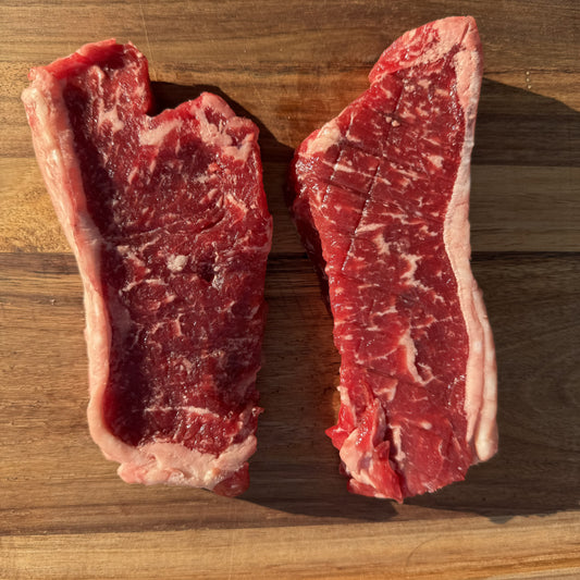 New York Strip Steaks