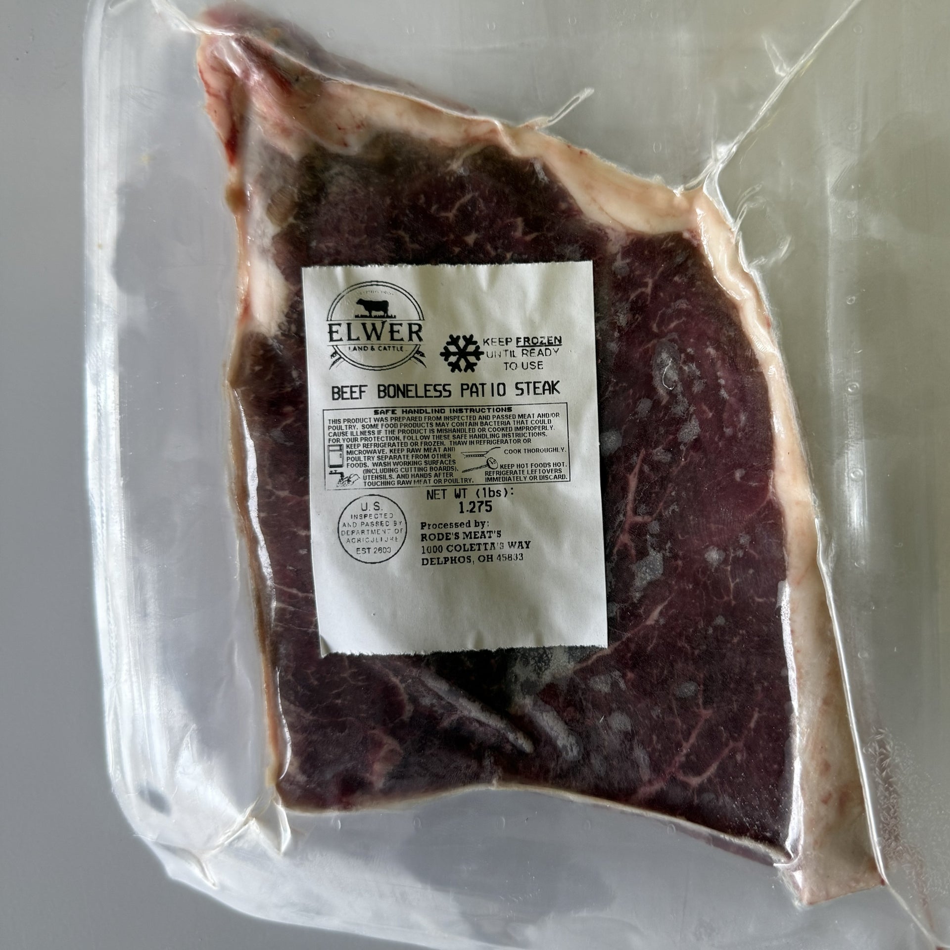Flat Iron Steak