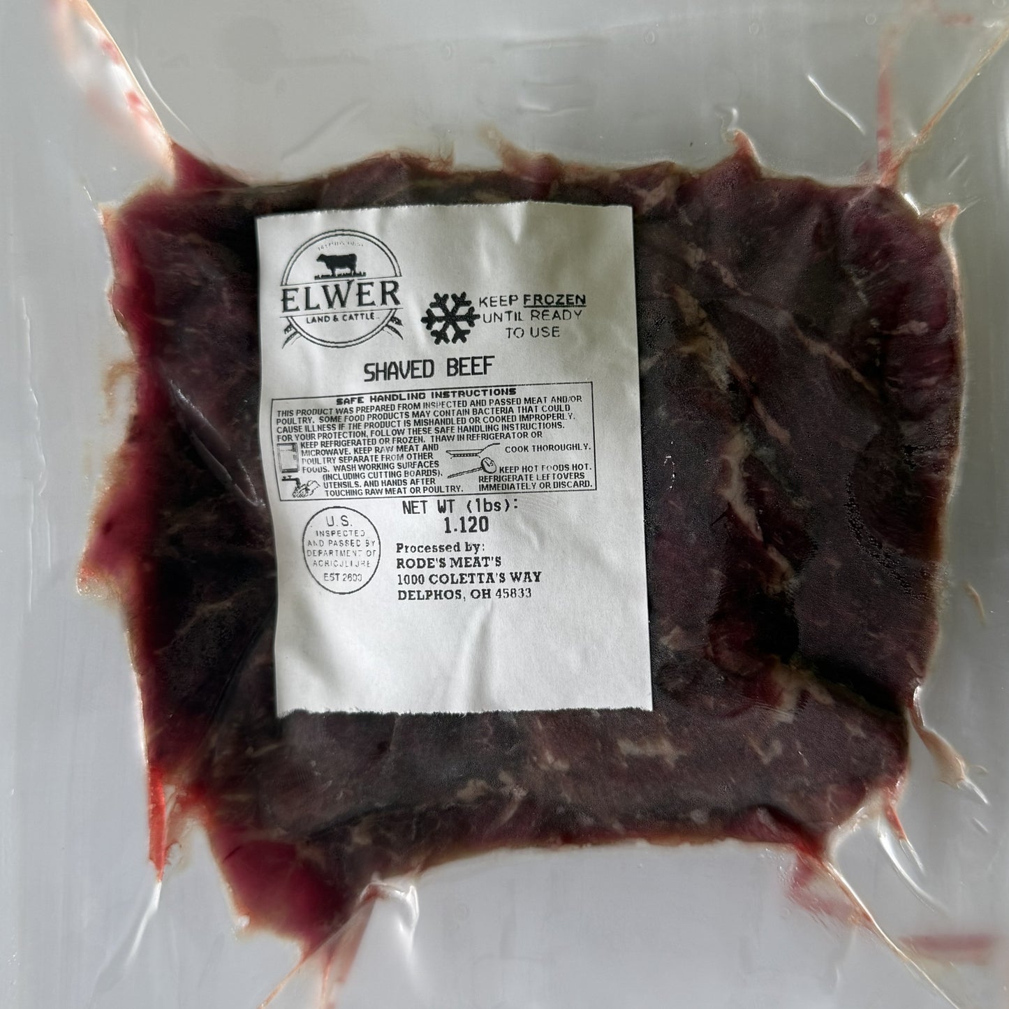 Shaved Beef